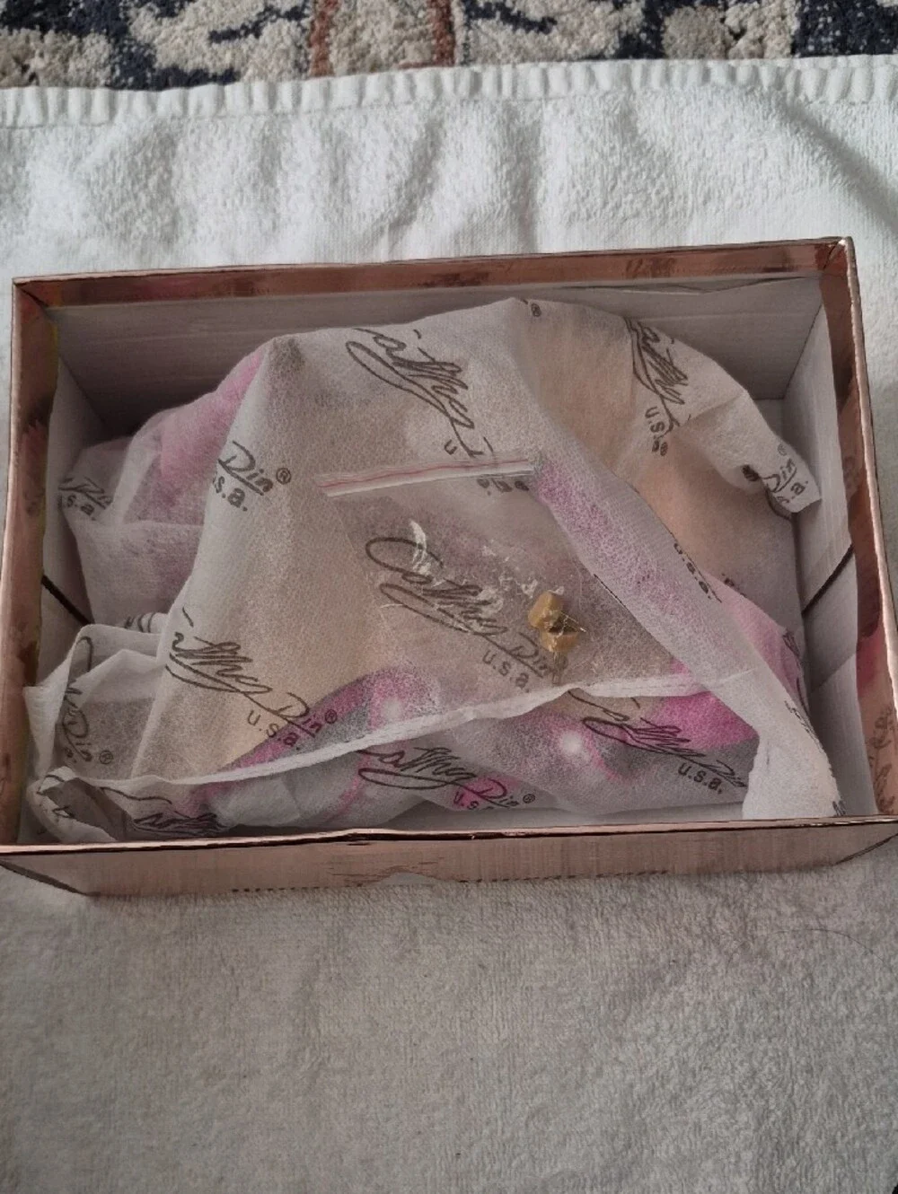 Fuchsia Crystal-Strap Evening Sandals - Picture 7 of 7